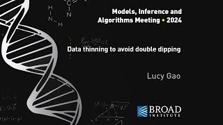 MIA: Lucy Gao, Data thinning to avoid double dipping; Primer by Yiqun Chen