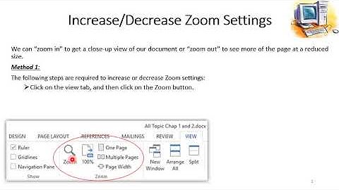 Customizing a Word Document (Lesson2 - Class7)