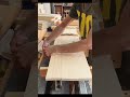 Panel glue up with no clamps. #asmrsounds #woodworking #asmrwoodworking #wood