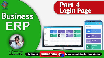 Business ERP Part 4 Login Page in ASP.NET MVC