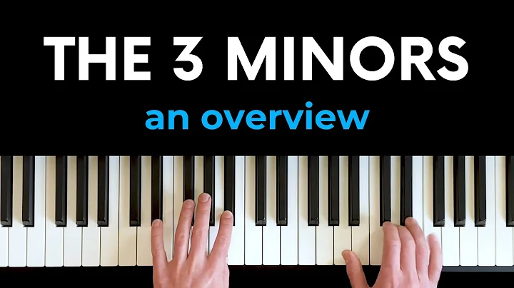 Understanding natural, harmonic, and melodic minor scales