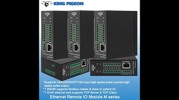 M330T 8AI Modbus tcp as server IO