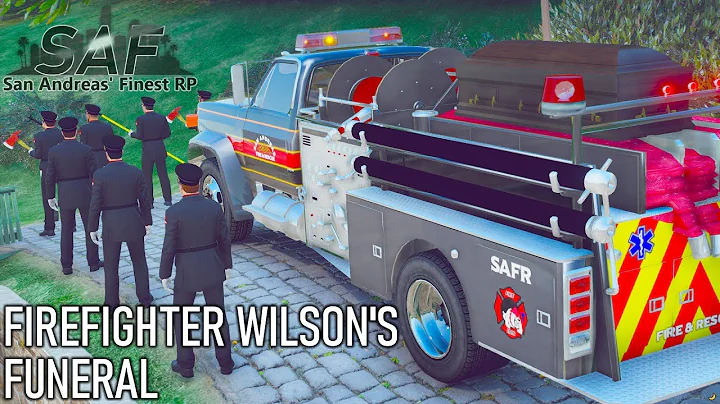 Firefighter James Wilson's Funeral - (Real Life Lo...