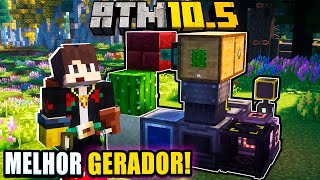 MORRI NO HARDCORE MAS PELO MENOS FIZ O MELHOR GERADOR DO MEKA INICIAL! - #ATM10.5 HARDCORE EP 03!