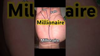 Millionaire Sign On Hand