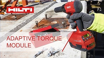 Hilti adaptive torque module introduction