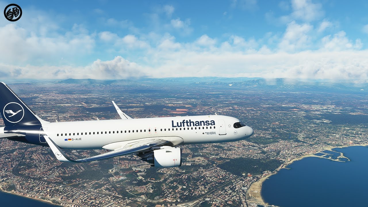 ✈ Landing At Naples-Capodichino International Airport , Italy I FBW32NX I MSFS 2020