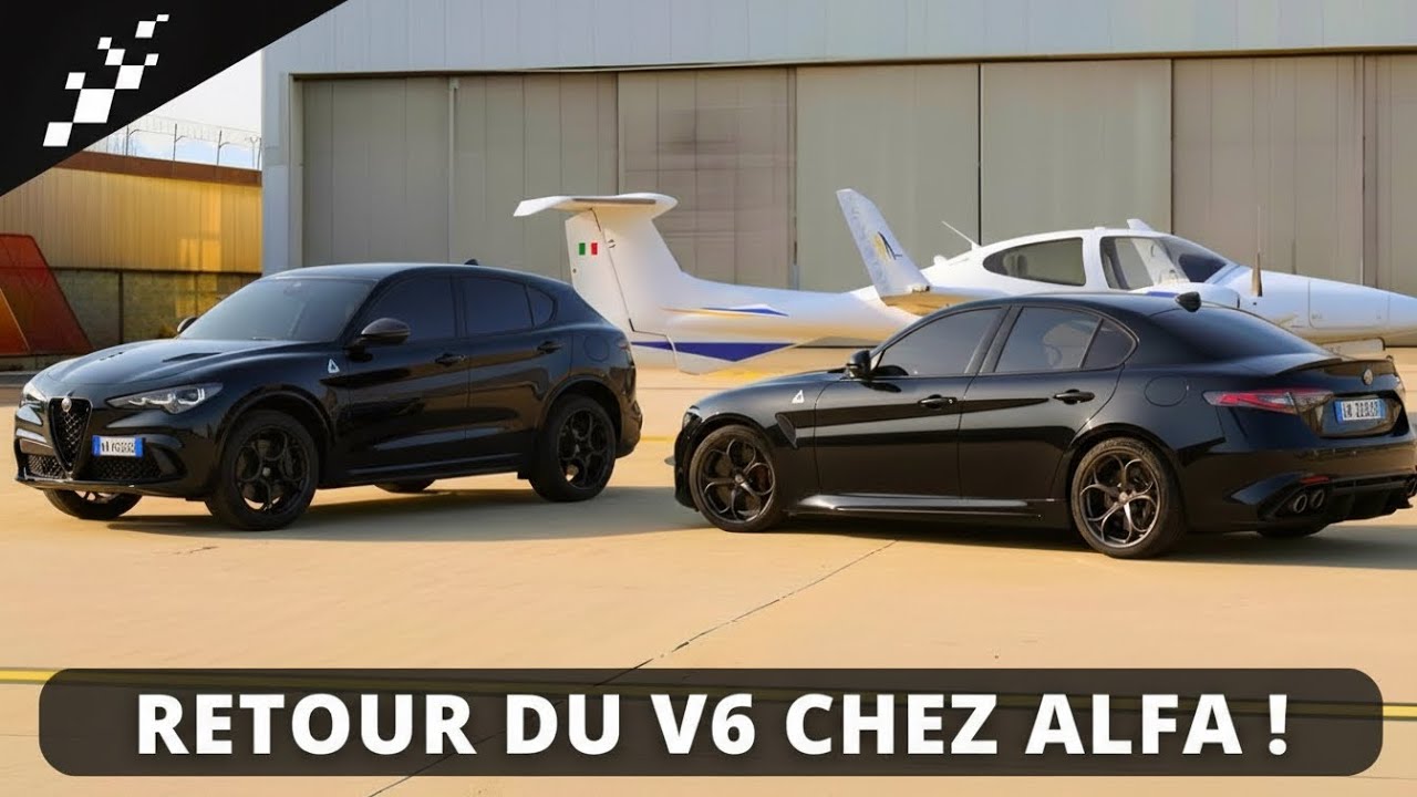 Alfa Romeo reverses course: the :V6 IS BACK