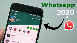 WhatsApp Version 2020 Latest Update | Whatsapp Beautiful Theme New Update Features in April