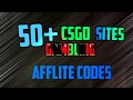 CSGO +40 GAMBLING SITES WITH REFERRAL CODES!!! - YouTube