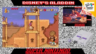 Disney's Aladdin - Super Nintendo [Longplay]