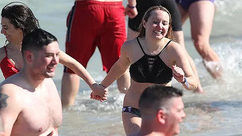 2020 Seaside Heights Polar Bear Plunge — 8000 Brave Souls Take The Plunge