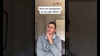 Hangovers As You Get Older shorts