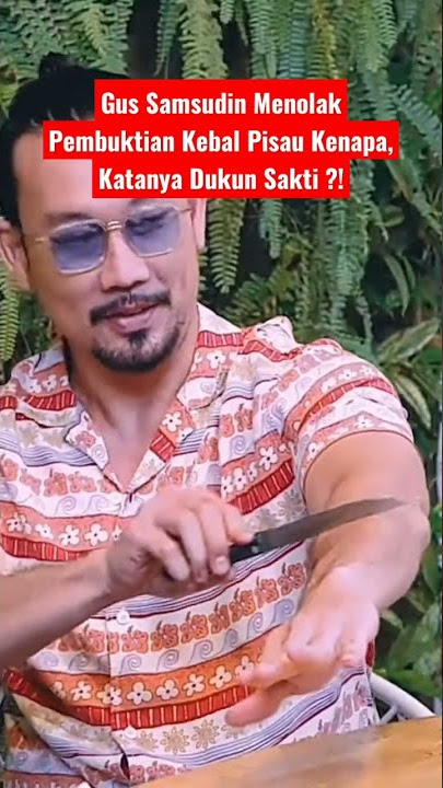 Gus samsudin Uji ilmu Kebal di Denny Sumargo #shorts