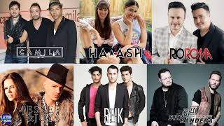 Jessy Y Joy, Sin Bandera,   Rio Roma,  Yuridia, Mana, Ha Ash,  Camila,  Reik MIX EXITOS Romanticos