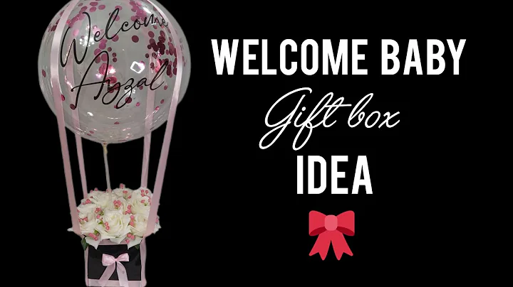 How to make your own hot air balloon gift box at home #handicraft #balloon #gift #box #make #youtube
