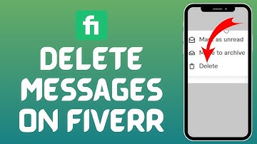 How to Delete A Inbox Message on Fiverr (2024) | Delete Fiverr Messages