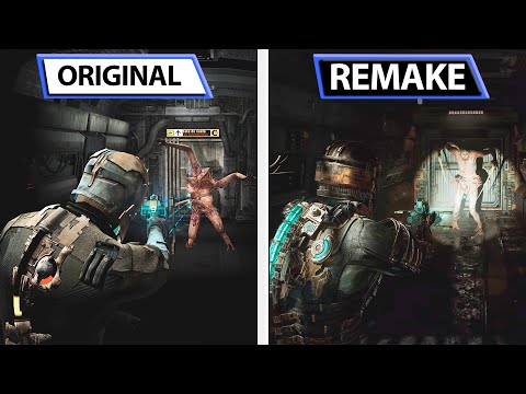 Dead Space Remake, Original vs Remake, Gameplay Trailer Graphics  Comparison