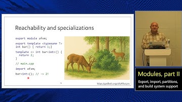 Lecture 8. Modules part 2: Export, Import and BMI. Master