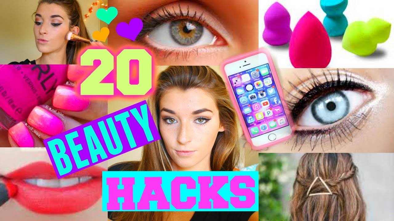 20 Life Hacks EVERY Girl Should Know! - YouTube
