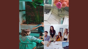 Scintillating Backdrops for Work Spaces