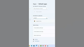 Make Chrome your default browser in Windows 11