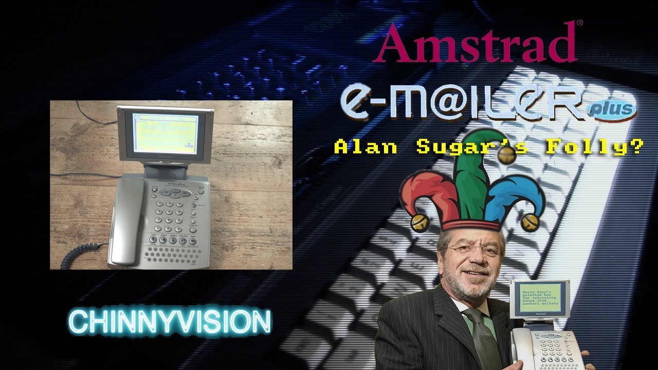 ChinnyVision - Эпизод 268 - Электронная почта Amstrad Plus - Безумие Алана Шугара?
