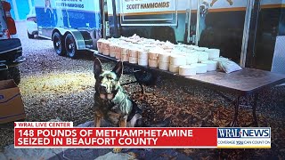 148 pounds of crystal meth seized: Beaufort County deputies find meth hidden in pavers
