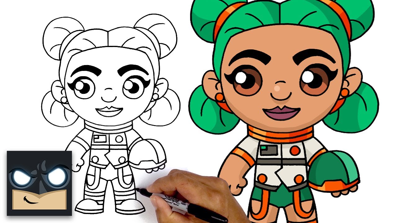 How To Draw Siona - Fortnite