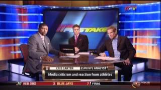 Jalen, Skip, and Stephen A. debate media criticism Pt.4 of 5