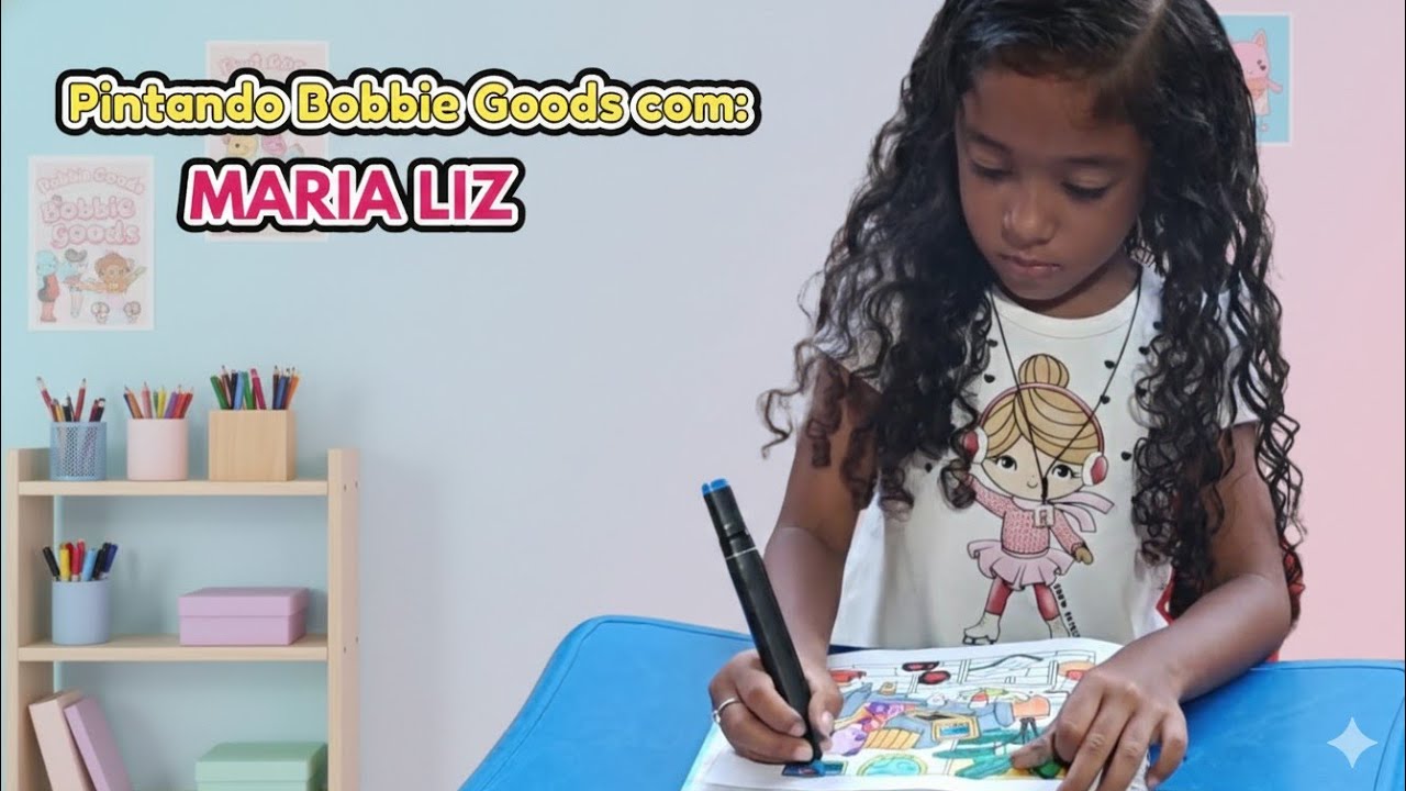Pintando Bobbie Goods com Maria Liz