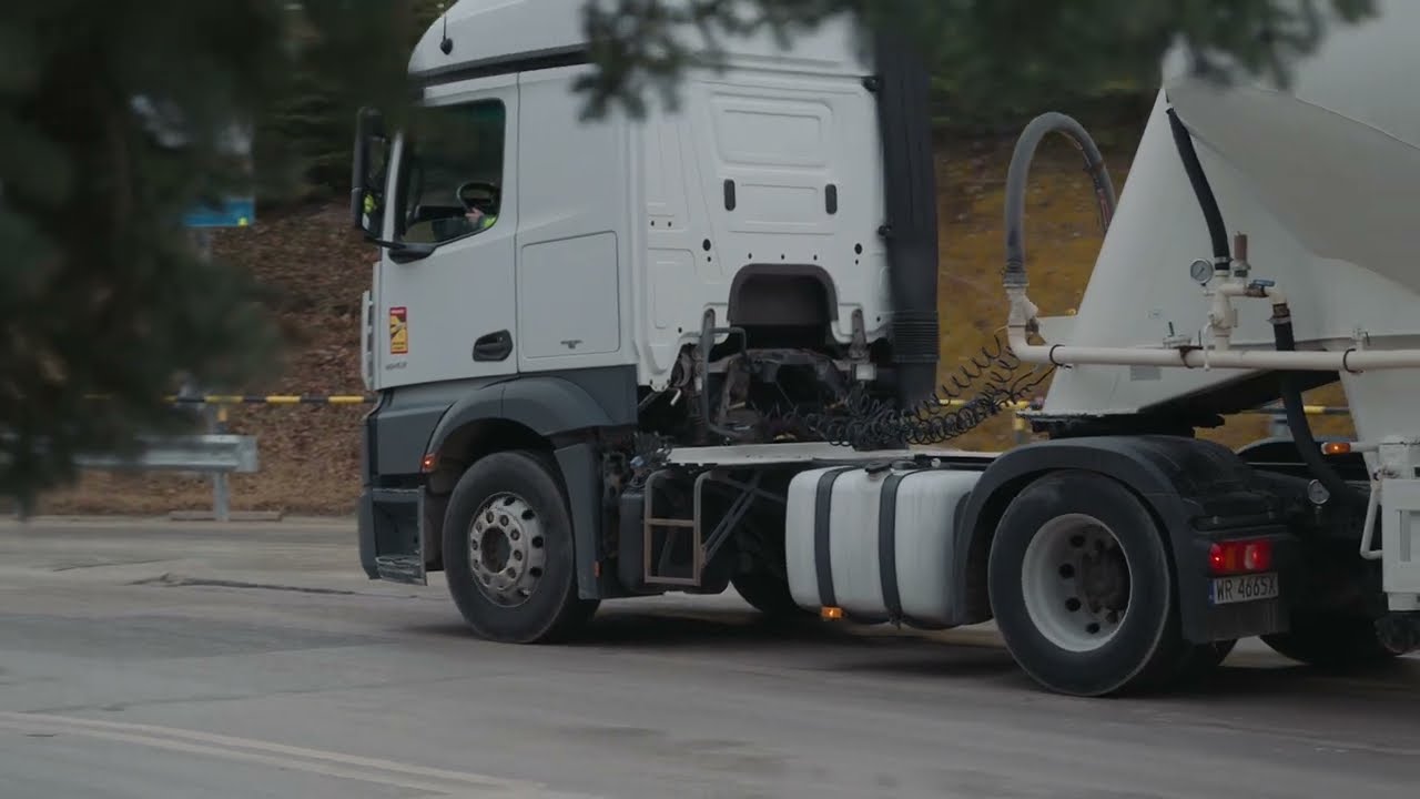 Nakládka a vykládka vápna