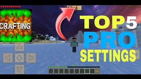 Top 5 Secret settings in Crafting and building