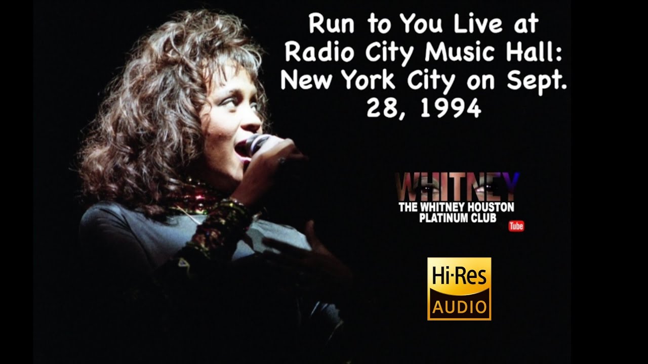 Whitney Houston - Run To You Live @ Radio City Music Hall, New