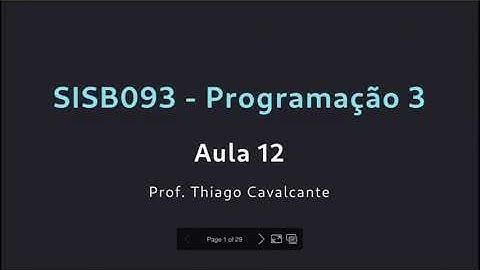 Introdução ao Python e à Programação Orientada a Objetos — Aula 12