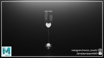 WINE GLASS MODELLING IN AUTODESK MAYA || MAYA TUTORIAL