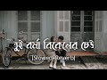 Tui borsha bikeler dheu  slowed and reverb  bengal lofi song  10 pm bengali lofi