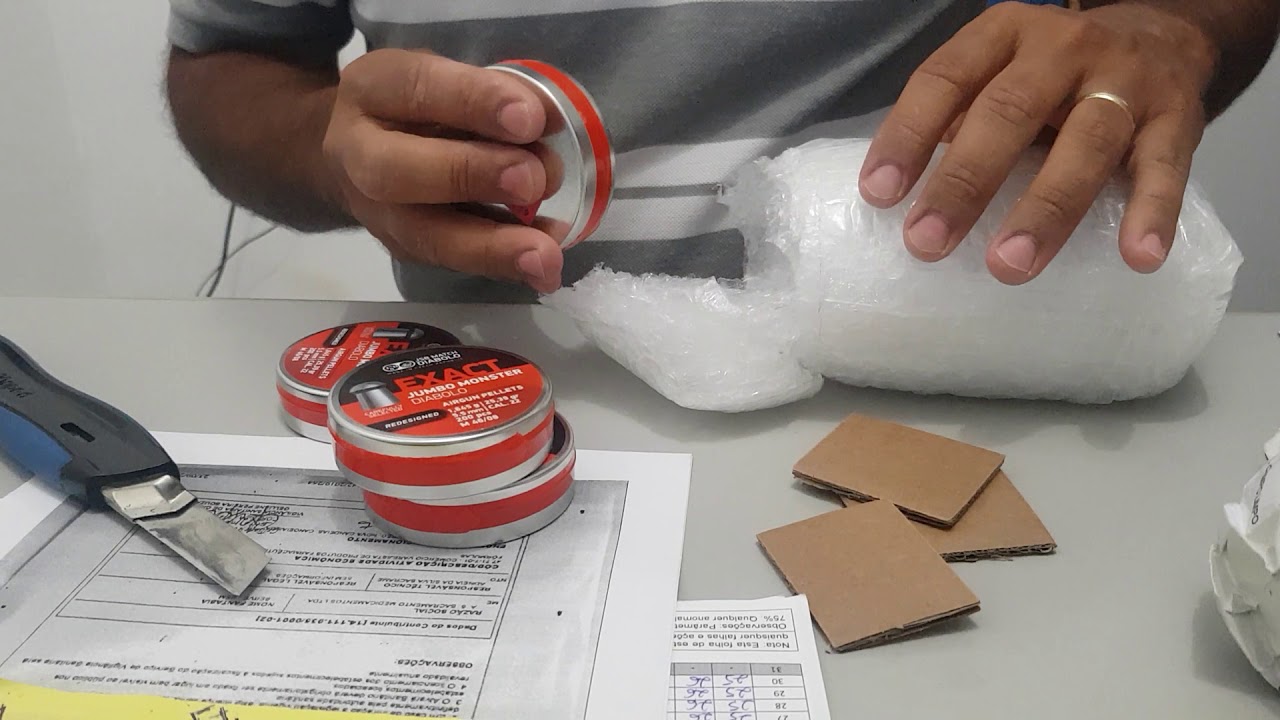 Unbox Chumbos JSB MONSTER .22 - Mundilar