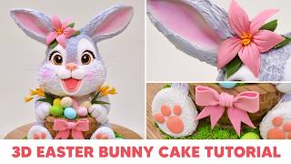 3D Easter Bunny Cake Tutorial (preview)