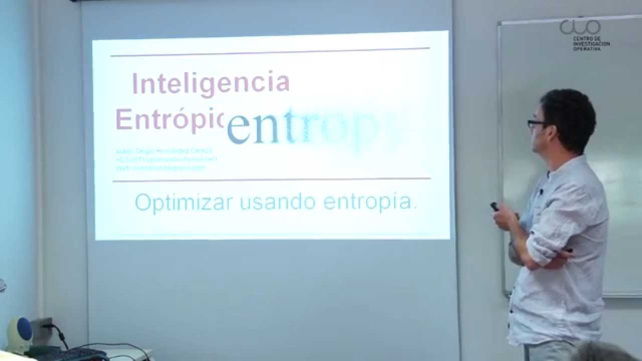 Conferencia "Inteligencia artificial basada en entropía"