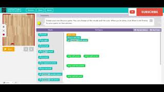 How To Make A Bounce Game In Code.org