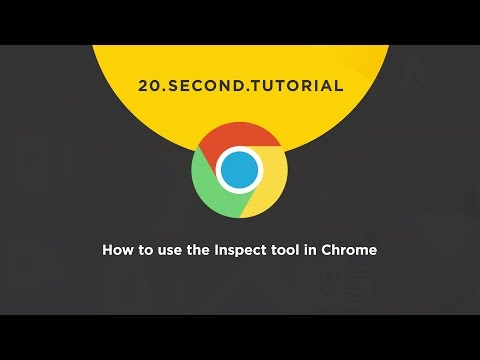 OLDIE - How to use the Inspect tool: Chrome Tutorial #14