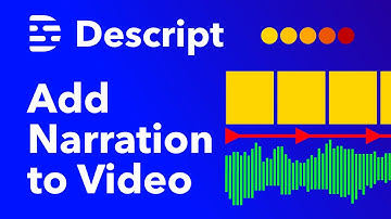 How to Add Narration to Video in Descript