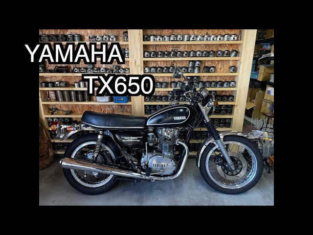 TX650 YAMAHA - YouTube
