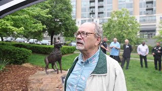 Omaha sculptor Les Bruning on recasting Kobus sculpture