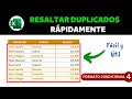 Identificar y resaltar valores duplicados rápidamente en Excel con Formato Condicional 4