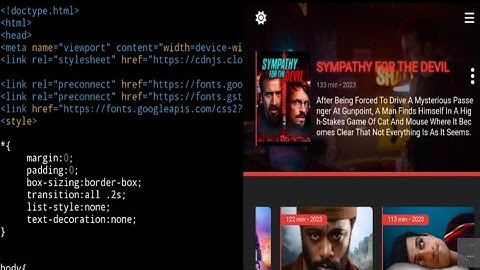 MOVIE LANDING PAGE TEMPLATE UI DESIGN USING HTML, CSS, JAVASCRIPT Static UI Design