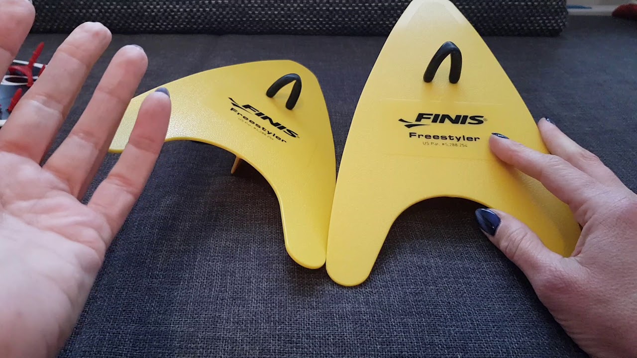 Finis Freestyler Paddles für eine bessere Zugtechnik beim Kraulen YouTube