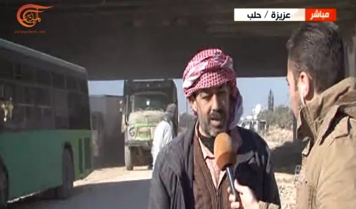 خروج مئات المدنيين من أحياء حلب