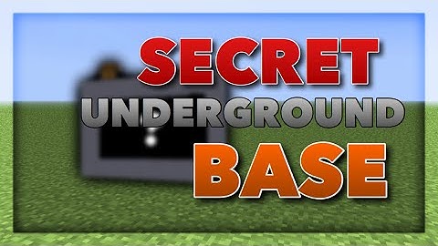 [MCPE] Secret Underground Base Door (REDSTONE TUTORIAL) 0.15.0 | 0.15.1